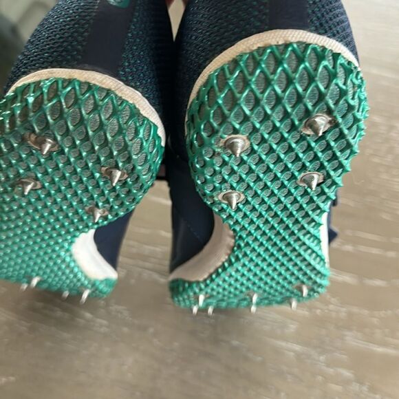 Adidas Adizero HJ Blue Green Cleats Track & Field Performance Shoes Men’s Sz 7.5 - Picture 12 of 12